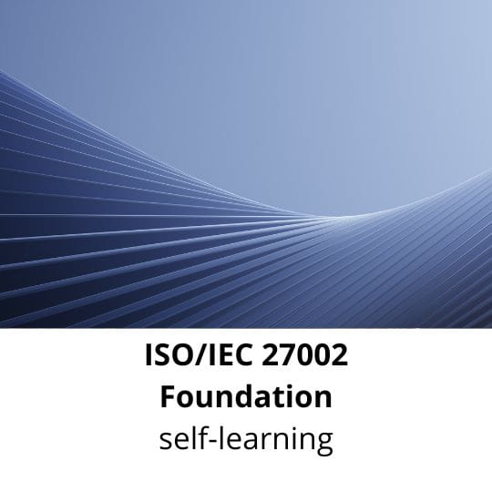 ISO 27002 Foundation self-learning